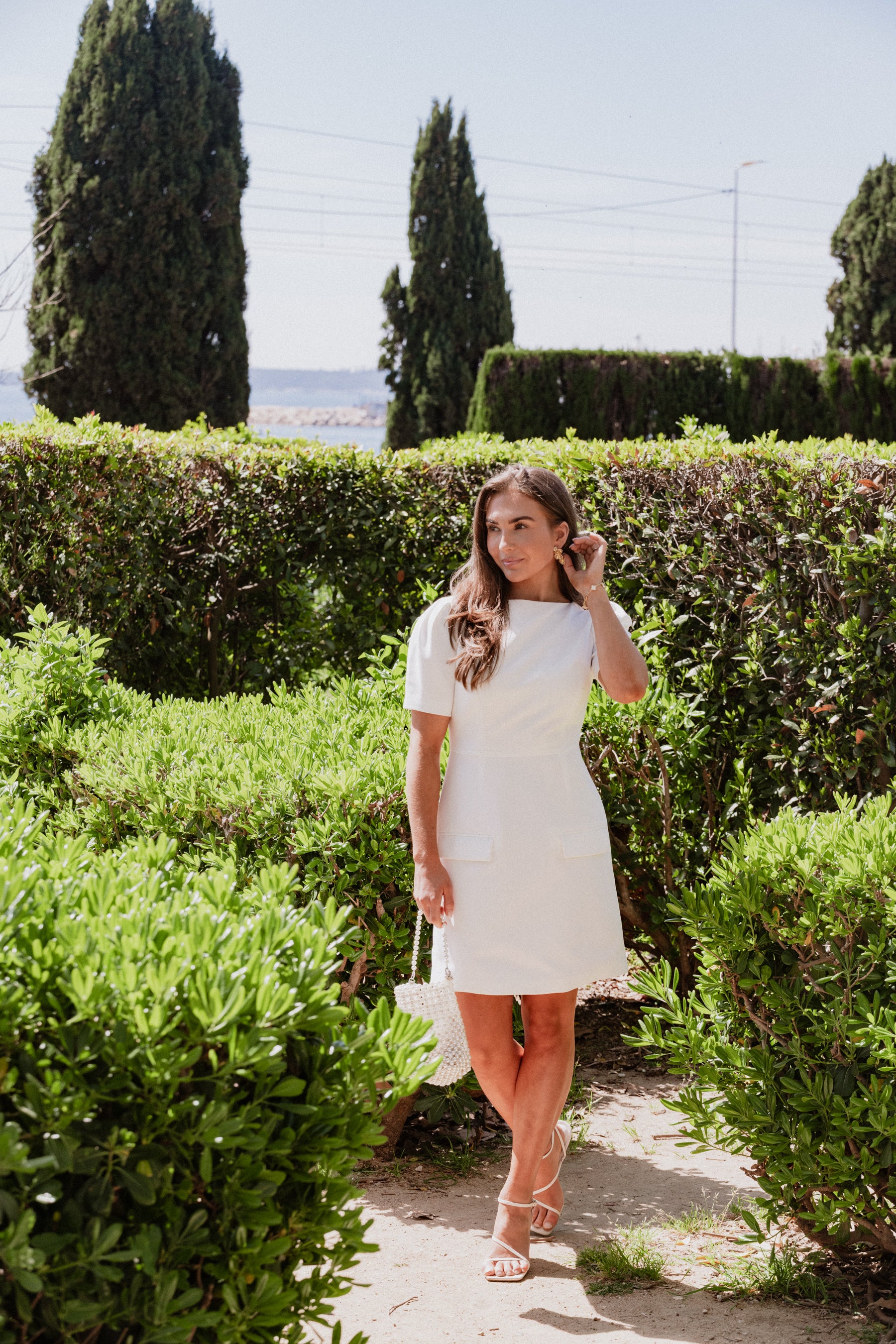 VMAGNES Short Dress - Snow White
